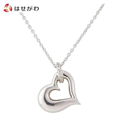 おすすめの手元供養ジュエリー:SJペンダント オープンハート シルバー