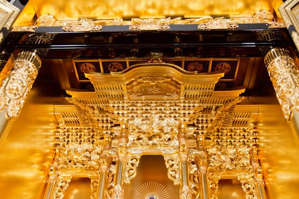 コガ 20号伝統的工芸品 地袋付仏間用 本願寺派 商品画像1-5