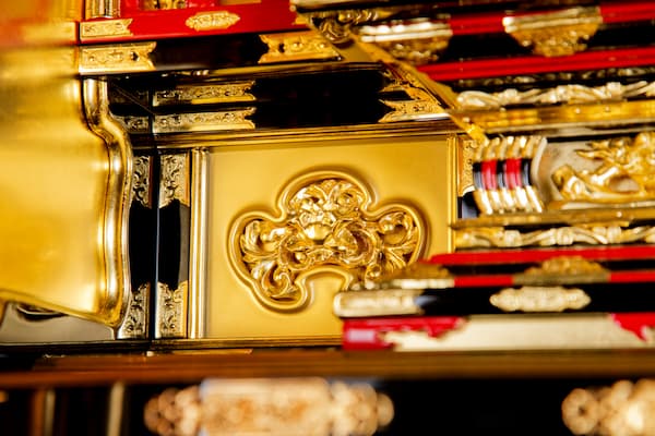 コガ 20号伝統的工芸品 地袋付仏間用 本願寺派 商品画像1-6