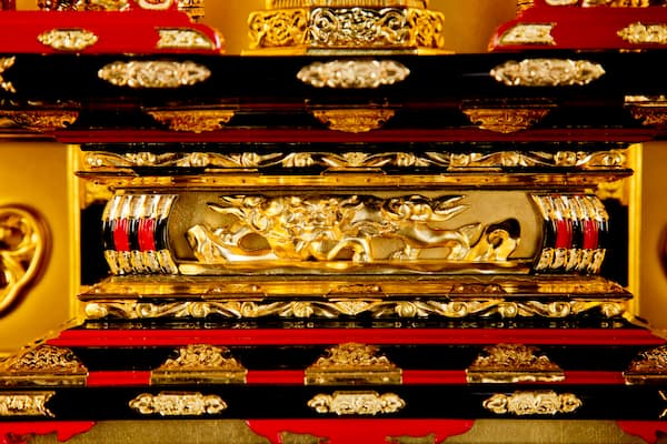 コガ 20号伝統的工芸品 地袋付仏間用 本願寺派 商品画像1-7