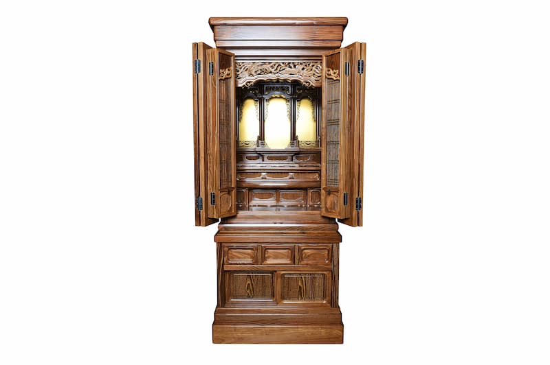 みどりや仏壇店『桑 古代色 18』 商品画像1