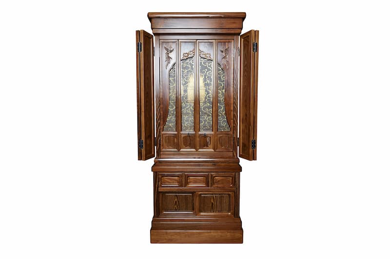 みどりや仏壇店『桑 古代色 18』 商品画像2