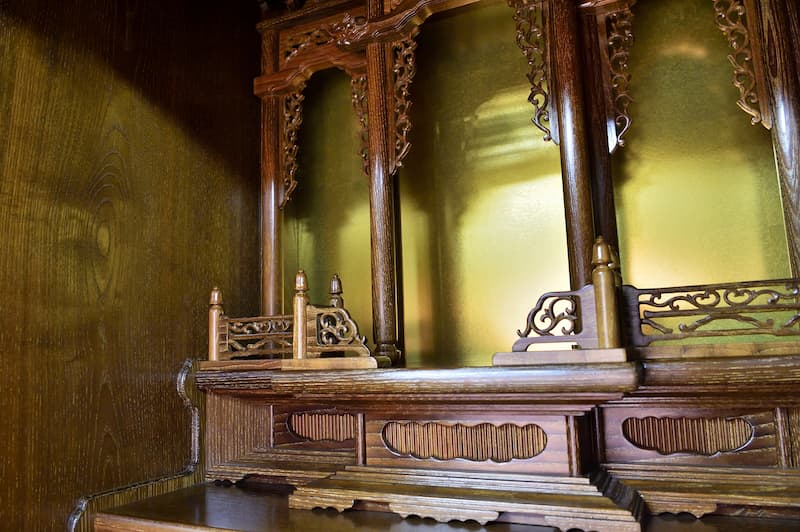 みどりや仏壇店『桑 古代色 18』 商品画像3