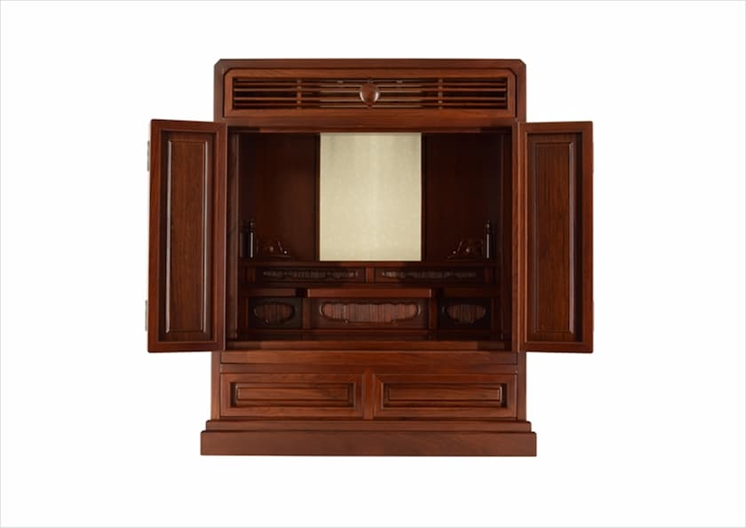 マルタカ　東京仏壇　丸髙 伝 紫檀 角面ダルマ20号