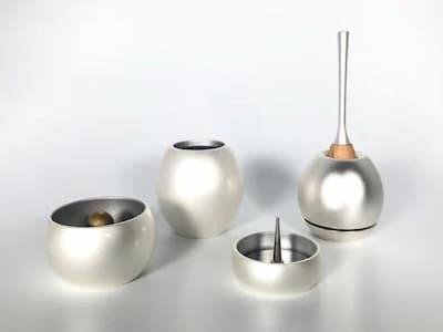 仙台屋仏壇堂 商品写真4 仏具セットシルバー