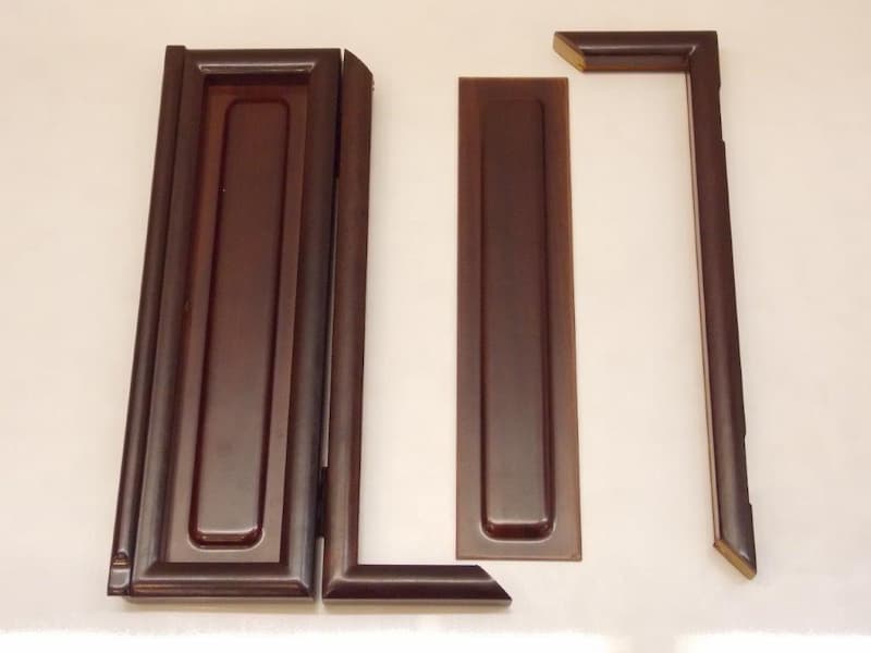 みす平飛天堂 扉部分修理1