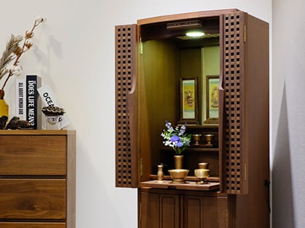 大黒屋仏壇店 モダン仏壇 M1400アンゼリカ(G)ウォールナット 商品画像4-1