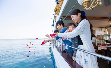 太田屋佛具本店 散骨 チャーター海洋葬イメージ