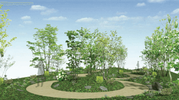 太田屋佛具本店 散骨 庭苑葬(樹木葬) イメージ写真