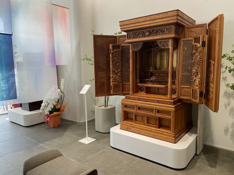 江頭仏壇店 ギャラリー彌榮(いやさか)内観写真5