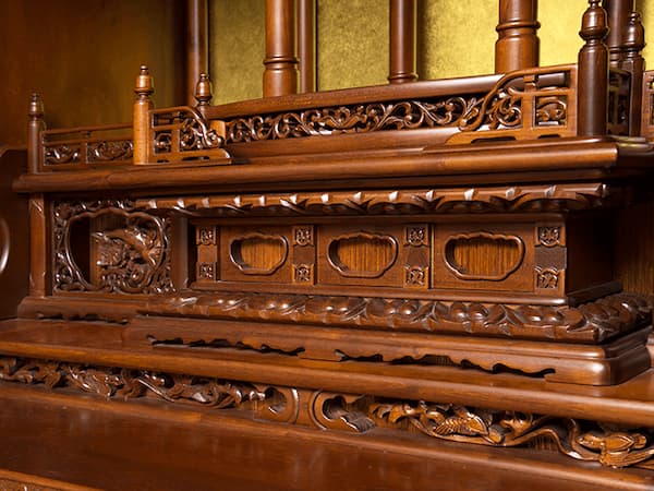 東京伝統工芸仏壇 「桑製前開仏壇」60/30　商品画像2