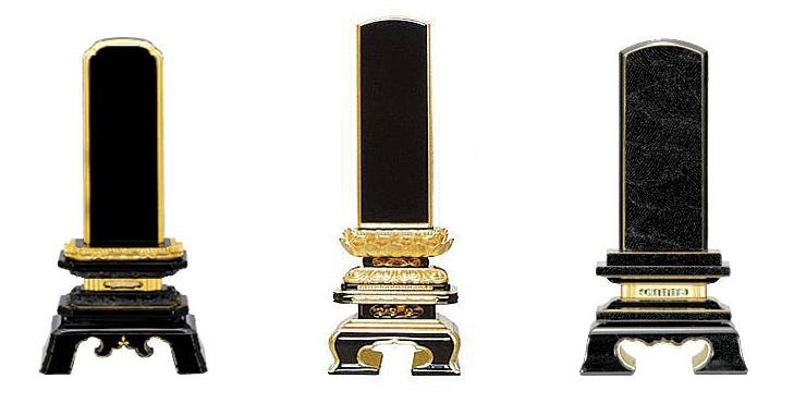 お仏壇の日本堂 塗り位牌イメージ画像