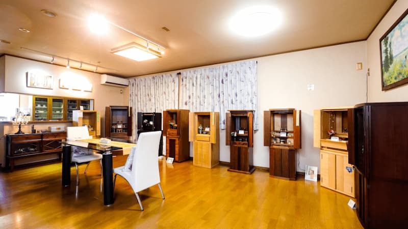 おの佛宝堂 真美ヶ丘本店2階 内観写真