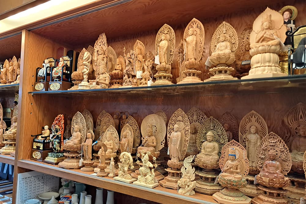 吉田源之丞老舗 仏像展示写真2_1