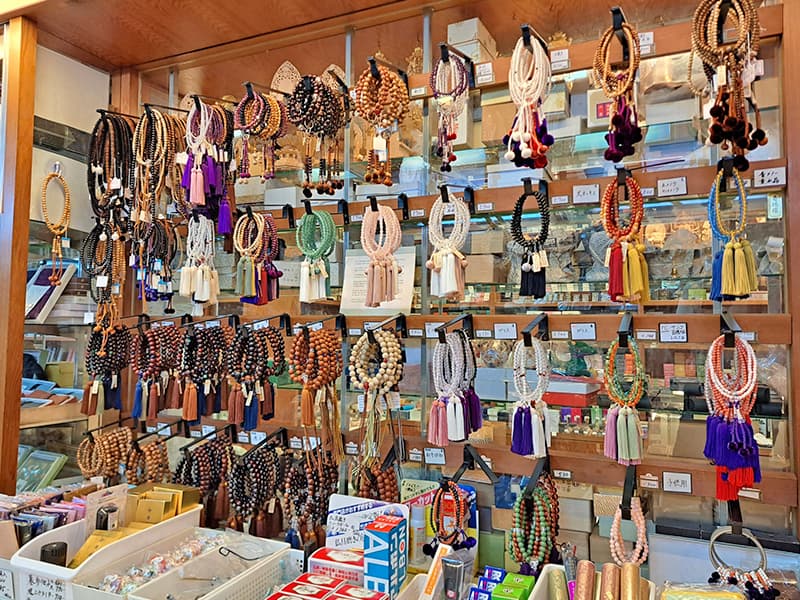 吉田源之丞老舗 数珠写真